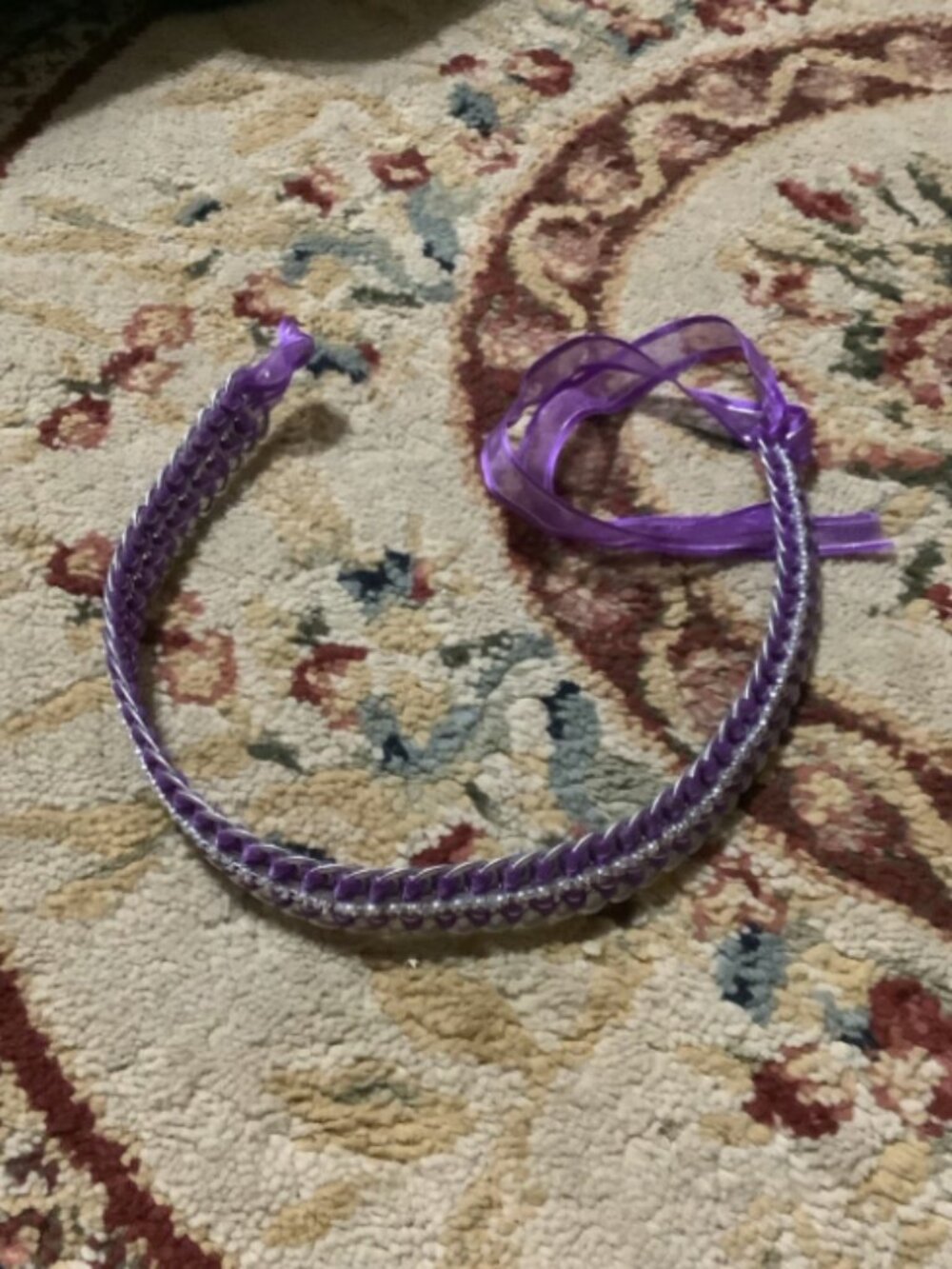 Purple Handmade Pop Tabs Headband